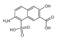 7-Amino-3-hydroxy-8-sulfo-naphthalene-2-carboxylic acid CAS:19711-25-2 manufacturer & supplier