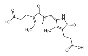 3,3'-Dimethyl-4,4'-bis-(2-carboxyethyl)-2,5,1',5'-tetrahydro-5,5'-dioxo-dipyrromethen-(1,2') CAS:19713-92-9 manufacturer & supplier