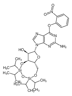 6-O-(2-Nitrophenyl)-3',5'-O-(tetraisopropyldisiloxane-1,3-diyl)guanosine CAS:197151-05-6 manufacturer & supplier