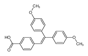 4-[2,2-bis-(4-methoxy-phenyl)-vinyl]-benzoic acid CAS:197153-73-4 manufacturer & supplier