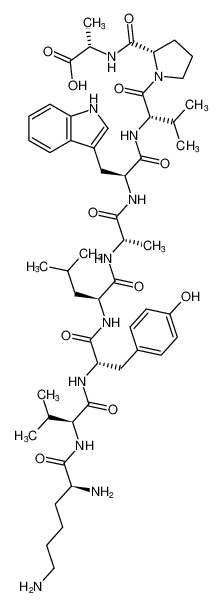 L-Alanine,L-lysyl-L-valyl-L-tyrosyl-L-leucyl-L-alanyl-L-tryptophyl-L-valyl-L-prolyl- CAS:197155-72-9 manufacturer & supplier