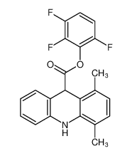 2,3,6-trifluorophenyl 1,4-dimethyl-9,10-dihydroacridine-9-carboxylate CAS:197156-31-3 manufacturer & supplier