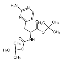 (S)-α-tert-butoxycarbonylamino-β-(2-aminopyrimidin-4-yl)propanoic acid α-tert-butyl ester CAS:197159-82-3 manufacturer & supplier