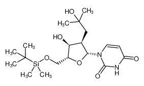 1-((2R,3R,4S,5R)-5-(((tert-butyldimethylsilyl)oxy)methyl)-4-hydroxy-3-(2-hydroxy-2-methylpropyl)tetrahydrofuran-2-yl)pyrimidine-2,4(1H,3H)-dione CAS:197161-91-4 manufacturer & supplier