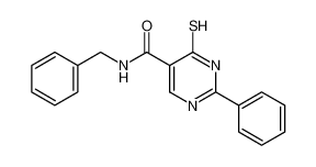 4-mercapto-2-phenyl-pyrimidine-5-carboxylic acid benzylamide CAS:197164-72-0 manufacturer & supplier