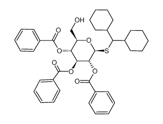 dicyclohexylmethyl 2,3,4-tri-O-benzoyl-1-thio-β-D-glucopyranoside CAS:197164-87-7 manufacturer & supplier