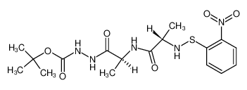 N-(o-Nitro-phenylsulfenyl-Ala-Ala)-N'-tert.-butyl-oxycarbonyl-hydrazin CAS:19720-28-6 manufacturer & supplier