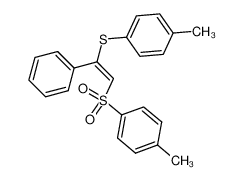 (E)-(1-phenyl-2-tosylvinyl)(p-tolyl)sulfane CAS:19721-97-2 manufacturer & supplier