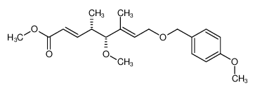 (2E,6E)-(4S,5R)-5-Methoxy-8-(4-methoxy-benzyloxy)-4,6-dimethyl-octa-2,6-dienoic acid methyl ester CAS:197228-01-6 manufacturer & supplier