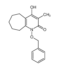 1-benzyloxy-4-hydroxy-3-methyl-1,5,6,7,8,9-hexahydro-cyclohepta[b]pyridin-2-one CAS:19723-41-2 manufacturer & supplier