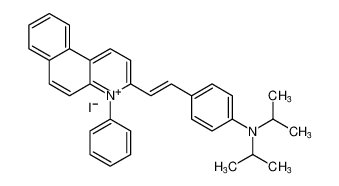 (E)-3-(4-(diisopropylamino)styryl)-4-phenylbenzo[f]quinolin-4-ium iodide CAS:197238-36-1 manufacturer & supplier