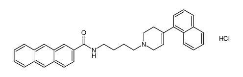 N-(4-(4-(naphthalen-1-yl)-3,6-dihydropyridin-1(2H)-yl)butyl)anthracene-2-carboxamide hydrochloride CAS:197242-90-3 manufacturer & supplier