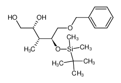 (2R,3R,4S)-4-[[(1,1-dimethylethyl)dimethylsilyl]-oxy]-5-phenylmethoxy-3-methylpentane-1,2-diol CAS:197246-51-8 manufacturer & supplier