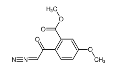 2-(2-Diazo-acetyl)-5-methoxy-benzoic acid methyl ester CAS:19725-79-2 manufacturer & supplier