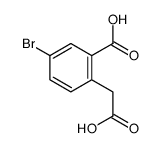 5-Bromo-2-(carboxymethyl)benzoic acid CAS:19725-82-7 manufacturer & supplier