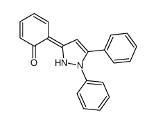 6-(2,3-diphenyl-1H-pyrazol-5-ylidene)cyclohexa-2,4-dien-1-one CAS:19726-10-4 manufacturer & supplier