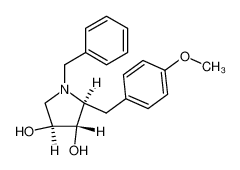 (3S)-1-benzyl-2t-(4-methoxy-benzyl)-pyrrolidine-3r,4t-diol CAS:19728-96-2 manufacturer & supplier