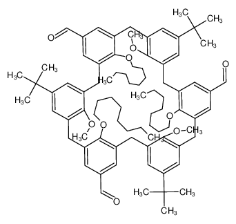 5,17,29-triformyl-11,23,35-tris(1,1-dimethylethyl)-37,39,41-trimethoxy-38,40,42-tri-n-octyloxycalix[6]arene CAS:197294-31-8 manufacturer & supplier