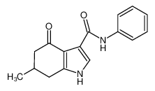 N-phenyl-4-oxo-6-methyl-4,5,6,7-tetrahydro-1H-indole-3-carboxamide CAS:197300-12-2 manufacturer & supplier