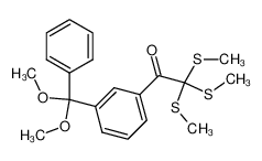 1-[3-(Dimethoxy-phenyl-methyl)-phenyl]-2,2,2-tris-methylsulfanyl-ethanone CAS:197313-97-6 manufacturer & supplier