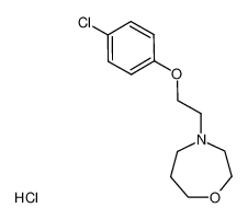 4-[2-(4-Chloro-phenoxy)-ethyl]-[1,4]oxazepane; hydrochloride CAS:19732-29-7 manufacturer & supplier