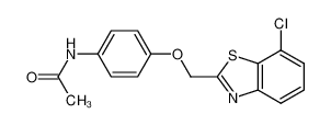 N-[4-(7-Chlorobenzothiazol-2-ylmethoxy)phenyl]acetamide CAS:197361-43-6 manufacturer & supplier