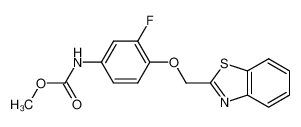 Methyl N-[4-(benzothiazol-2-ylmethoxy)-3-fluorophenyl]carbamate CAS:197363-35-2 manufacturer & supplier