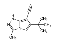 6-(tert-butyl)-3-methyl-1H-pyrrolo[2,1-c][1,2,4]triazole-7-carbonitrile CAS:197378-23-7 manufacturer & supplier