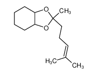 2-Methyl-2-(3-isohexenyl)-hexahydro-4,5-benzo-1,3-dioxolan CAS:19739-31-2 manufacturer & supplier