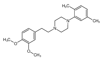 1-(3,4-dimethoxy-phenethyl)-4-(2,5-dimethyl-phenyl)-piperazine CAS:1974-45-4 manufacturer & supplier