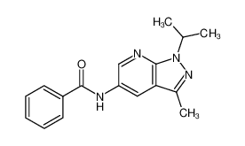 N-(1-isopropyl-3-methyl-1H-pyrazolo[3,4-b]pyridin-5-yl)-benzamide CAS:19743-81-8 manufacturer & supplier