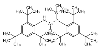 1-chloro-N-(2,4,6-tri-tert-butylphenyl)-1-((2,4,6-tri-tert-butylphenyl)(trimethylsilyl)phosphanyl)arsanamine CAS:1974337-40-0 manufacturer & supplier