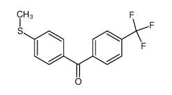 4-trifluoromethyl-4'-methylthiobenzophenone CAS:197439-34-2 manufacturer & supplier