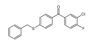 4-benzylthio-3'-chloro-4'-fluorobenzophenone CAS:197439-47-7 manufacturer & supplier