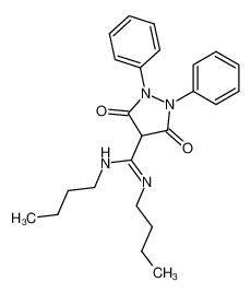 N-butyl-3,5-dioxo-1,2-diphenyl-pyrazolidine-4-carboximidic acid butylamide CAS:19744-55-9 manufacturer & supplier