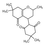 5,5-dimethyl-2-(2,7,7-trimethyl-5-oxo-5,6,7,8-tetrahydro-chroman-4-yl)-cyclohexane-1,3-dione CAS:19744-88-8 manufacturer & supplier