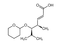 (E)-(4R,5R)-4,6-Dimethyl-5-(tetrahydro-pyran-2-yloxy)-hept-2-enoic acid CAS:197440-43-0 manufacturer & supplier