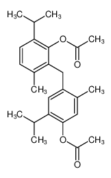 4-(2-acetoxy-3-isopropyl-6-methylbenzyl)-2-isopropyl-5-methylphenyl acetate CAS:197444-99-8 manufacturer & supplier