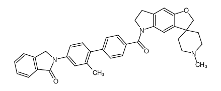 5-[4'-(2,3-dihydro-1-oxoisoindol-2-yl)-2'-methylbiphenyl-4-carbonyl]-1'-methyl-2,3,6,7-tetrahydrospiro[furo[2,3-f]indole-3,4'-piperidine] CAS:197449-70-0 manufacturer & supplier