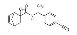 N-(1-(4-cyanophenyl)ethyl)-2-methylbicyclo[2.2.1]hept-5-ene-2-carboxamide CAS:197456-57-8 manufacturer & supplier