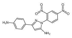 5-(4-amino-phenyl)-2-(2,4-dinitro-phenyl)-2H-pyrazol-3-ylamine CAS:19748-57-3 manufacturer & supplier