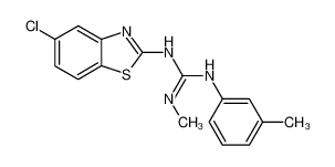 N-(5-chloro-benzothiazol-2-yl)-N'-methyl-N'-m-tolyl-guanidine CAS:19750-60-8 manufacturer & supplier