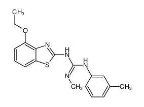 N-(4-ethoxy-benzothiazol-2-yl)-N'-methyl-N'-m-tolyl-guanidine CAS:19750-63-1 manufacturer & supplier