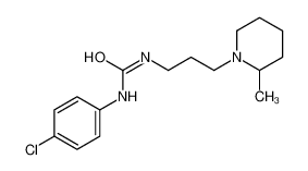 1-(4-chlorophenyl)-3-[3-(2-methylpiperidin-1-yl)propyl]urea CAS:197502-59-3 manufacturer & supplier