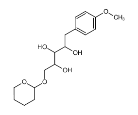 1-(4-Methoxy-phenyl)-5-(tetrahydro-pyran-2-yloxy)-pentane-2,3,4-triol CAS:197502-61-7 manufacturer & supplier