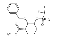 (1S,2S,3R)-2-Benzyloxy-3-trifluoromethanesulfonyloxy-cyclohexanecarboxylic acid methyl ester CAS:197505-16-1 manufacturer & supplier