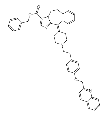 benzyl 11-(1-(4-(quinolin-2-ylmethoxy)phenethyl)piperidin-4-ylidene)-6,11-dihydro-5H-benzo[d]imidazo[1,2-a]azepine-3-carboxylate CAS:197509-49-2 manufacturer & supplier