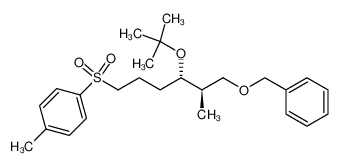 1-((4S,5R)-6-Benzyloxy-4-tert-butoxy-5-methyl-hexane-1-sulfonyl)-4-methyl-benzene CAS:197517-81-0 manufacturer & supplier