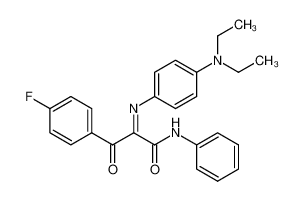 2-(p-Fluor-benzoyl)-2-(p-(diethylamino)-phenylimino)-acetanilid CAS:19755-84-1 manufacturer & supplier