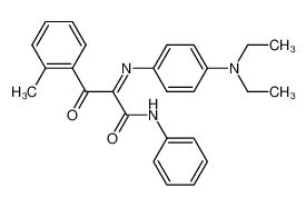 2-(o-Methyl-benzoyl)-2-(p-(diethylamino)-phenylimino)-acetanilid CAS:19755-87-4 manufacturer & supplier